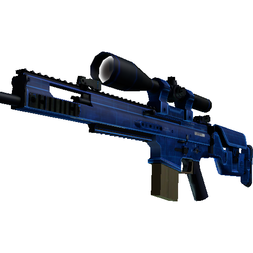 SCAR-20(StatTrak™) | 蓝图 (崭新出厂)