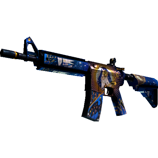 M4A4(StatTrak™) | 皇帝 (略有磨损)