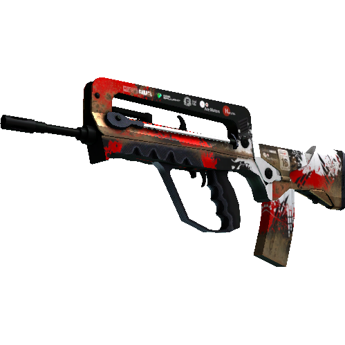 法玛斯(StatTrak™) | 防滚架 (破损不堪)