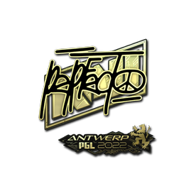 印花 | Perfecto(金色) | 2022年安特卫普锦标赛