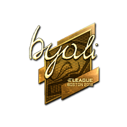 印花 | byali(金色)| 2018年波士顿锦标赛