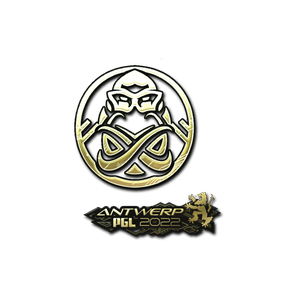 印花 | ENCE(金色)| 2022年安特卫普锦标赛