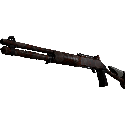 XM1014(StatTrak™) | 血红巨蟒 (略有磨损)