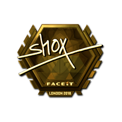 印花 | shox(金色)| 2018年伦敦锦标赛
