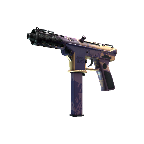 Tec-9(StatTrak™) | 沙尘暴 (破损不堪)