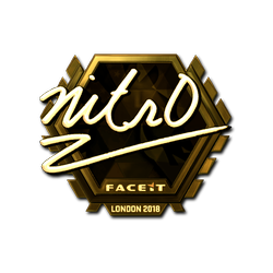 印花 | nitr0(金色)| 2018年伦敦锦标赛