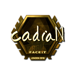 印花 | cadiaN(金色)| 2018年伦敦锦标赛