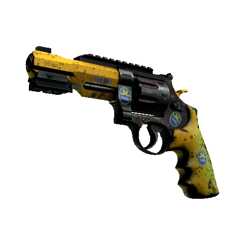 R8 左轮手枪（StatTrak™） | 蕉农炮 (破损不堪)