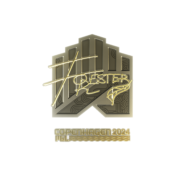 印花 | Forester(金色)| 2024年哥本哈根锦标赛