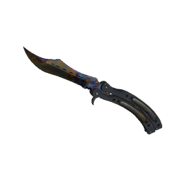 蝴蝶刀(★ StatTrak™) | 表面淬火 (崭新出厂)
