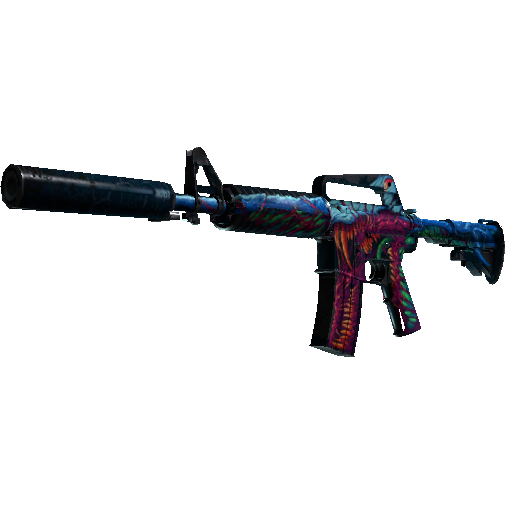 M4A1 消音型(StatTrak™) | 暴怒野兽 (战痕累累)