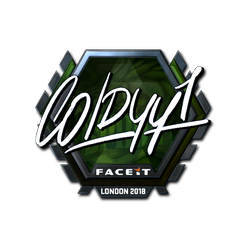 印花 | COLDYY1(闪亮)| 2018年伦敦锦标赛