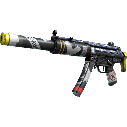 MP5-SD | 猛烈冲锋 (破损不堪)