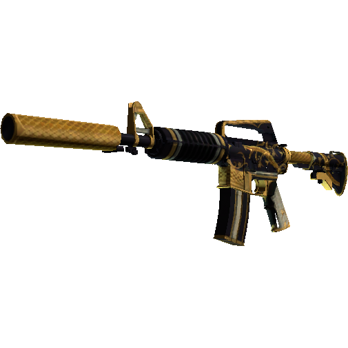 M4A1 消音型(StatTrak™) | 金蛇缠绕 (破损不堪)