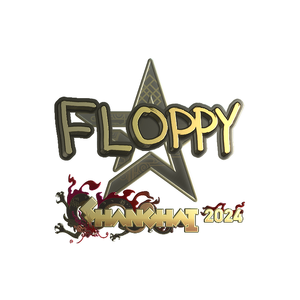 印花 | floppy(金色)| 2024年上海锦标赛