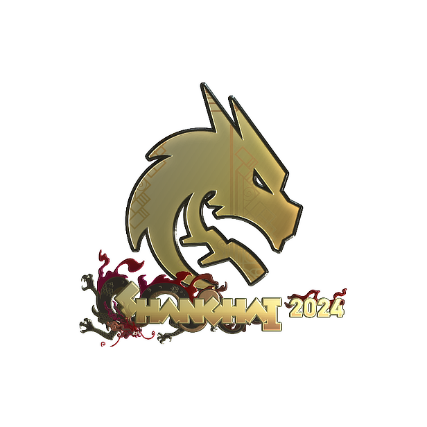 印花 | Team Spirit(金色)| 2024年上海锦标赛