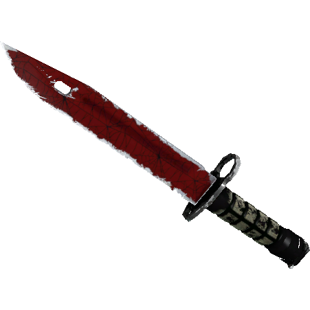 刺刀(★ StatTrak™) | 深红之网 (破损不堪)