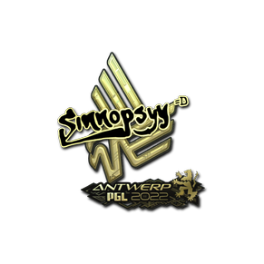 印花 | sinnopsyy(金色) | 2022年安特卫普锦标赛