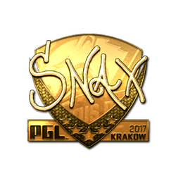 印花 | Snax(金色)| 2017年克拉科夫锦标赛