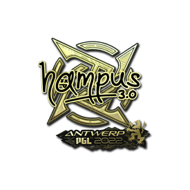 印花 | hampus(金色) | 2022年安特卫普锦标赛
