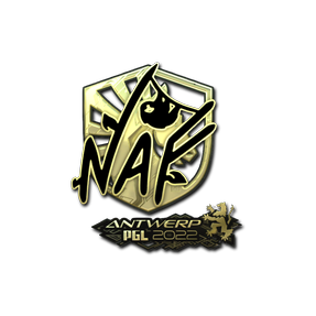 印花 | NAF(金色) | 2022年安特卫普锦标赛