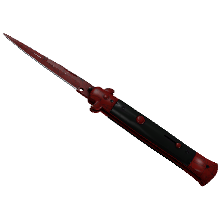 短剑(★ StatTrak™) | 深红之网 (破损不堪)