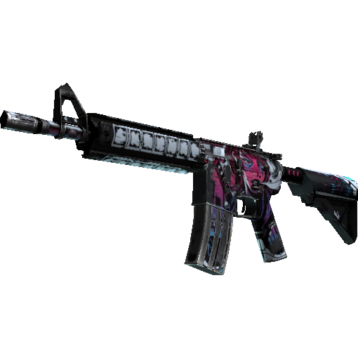 M4A4(StatTrak™) | 黑色魅影 (破损不堪)