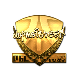 印花 | olofmeister(金色)| 2017年克拉科夫锦标赛