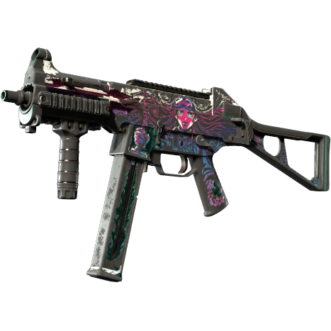 UMP-45 | 黑色魅影 (战痕累累)