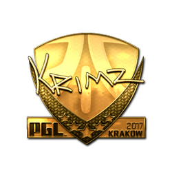 印花 | KRIMZ(金色)| 2017年克拉科夫锦标赛