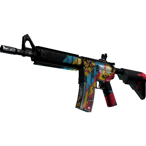 M4A4(StatTrak™) | 赛博 (战痕累累)