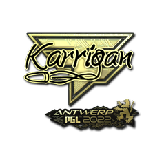 印花 | karrigan(金色)| 2022年安特卫普锦标赛