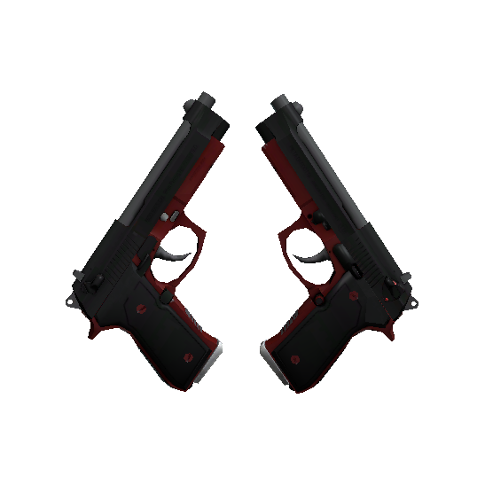 双持贝瑞塔(StatTrak™) | 黑豹 (崭新出厂)