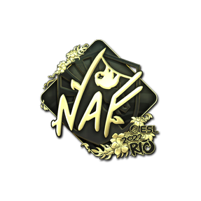 印花 | NAF(金色)| 2022年里约热内卢锦标赛