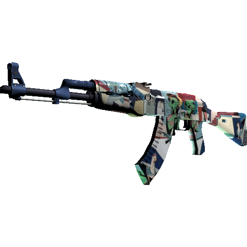 AK-47(StatTrak™) | 抽象派 1337 (崭新出厂)