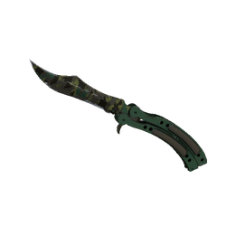 蝴蝶刀(★ StatTrak™) | 北方森林 (破损不堪)