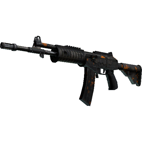 加利尔 AR(StatTrak™) | 橙黄 DDPAT (战痕累累)