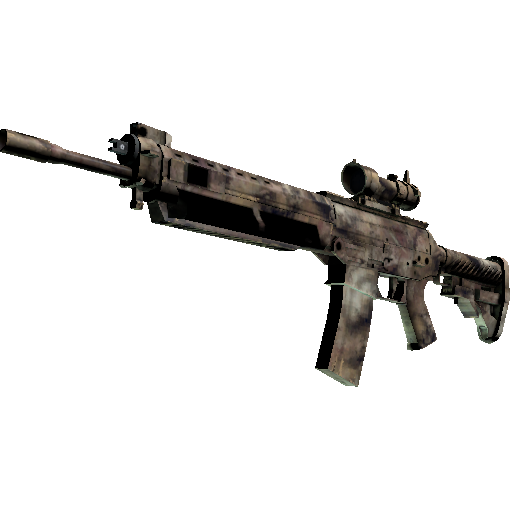 SG 553(纪念品) | 白骨 (略有磨损)