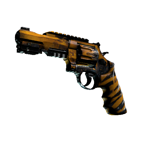 R8 左轮手枪(StatTrak™) | 头骨粉碎者 (破损不堪)