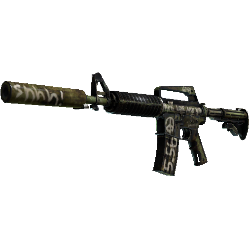 M4A1 消音型(StatTrak™) | 闪回 (破损不堪)