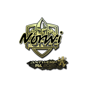 印花 | Norwi(金色) | 2022年安特卫普锦标赛