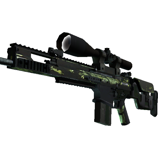 SCAR-20(StatTrak™) | 丛林爆发 (战痕累累)