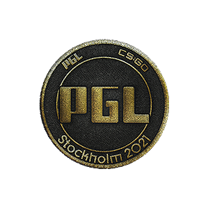 布章 | PGL (金色) | 2021年斯德哥尔摩锦标赛