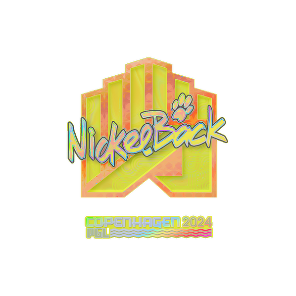 印花 | NickelBack(全息)| 2024年哥本哈根锦标赛