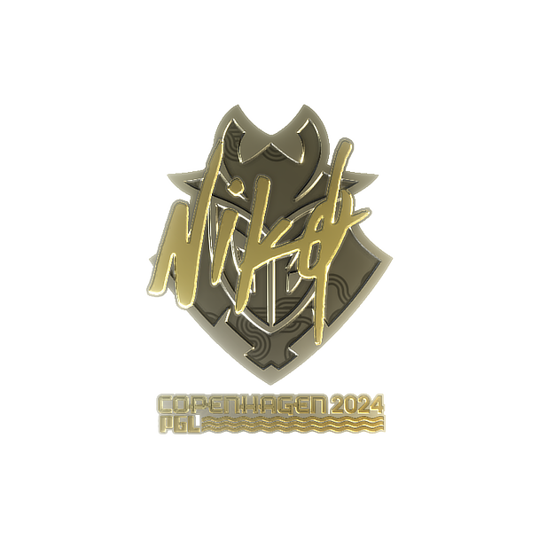 印花 | NiKo(金色)| 2024年哥本哈根锦标赛