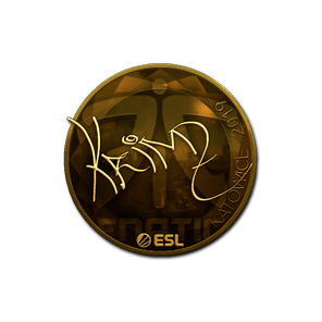 印花 | KRIMZ(金色)| 2019年卡托维兹锦标赛