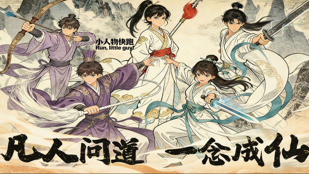 小人物快跑封面