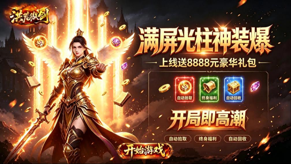 洪荒傲剑封面