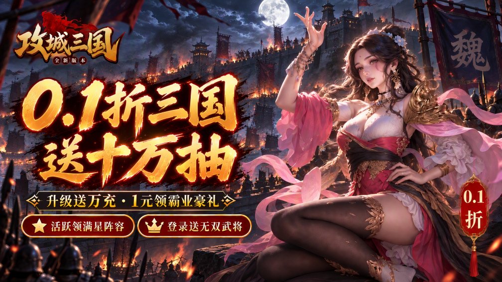 攻城三国-送无双武将封面