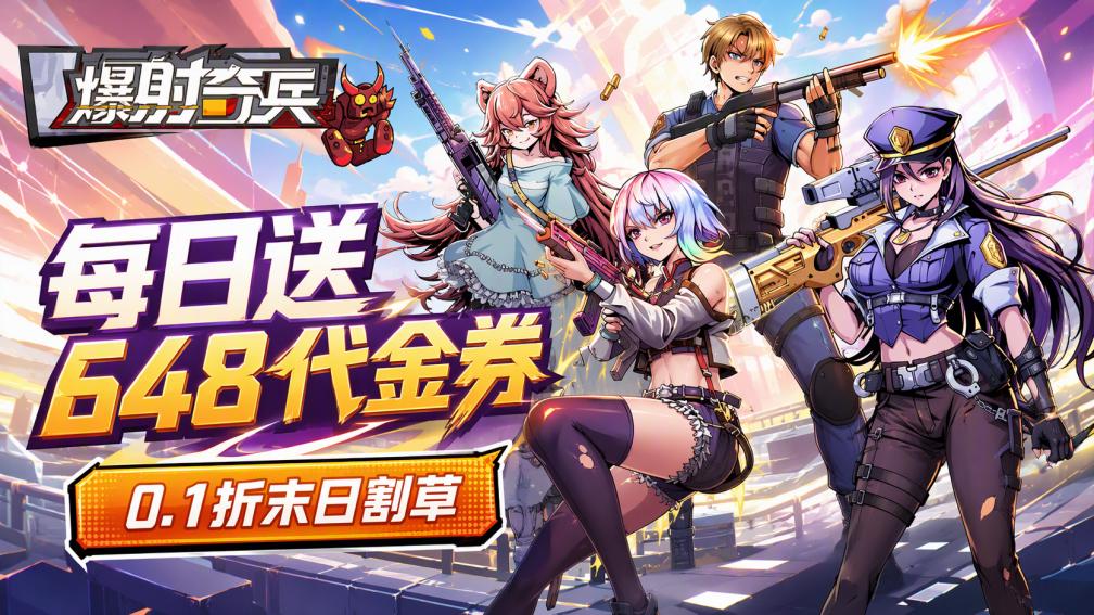 爆射奇兵-SSR英雄0元购封面